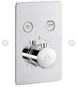 Ducha empotrada cromada alta gama