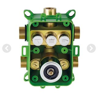 Ducha empotrada cromada alta gama