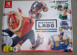 Plantillas Nintendo Labo Vehicle Kit.
