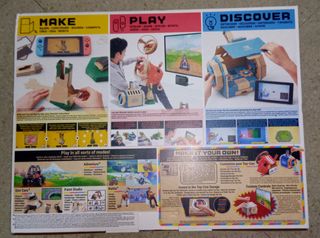 Plantillas Nintendo Labo Vehicle Kit.