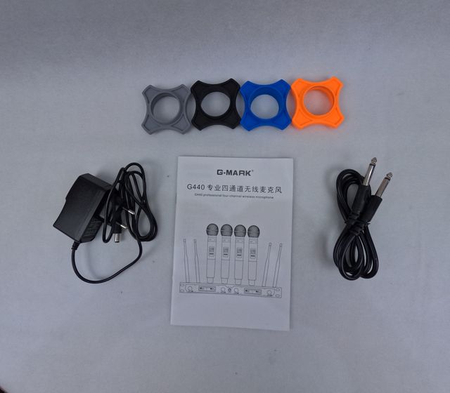 Sistema micrófono inalámbrico G-MARK G440 4 canale