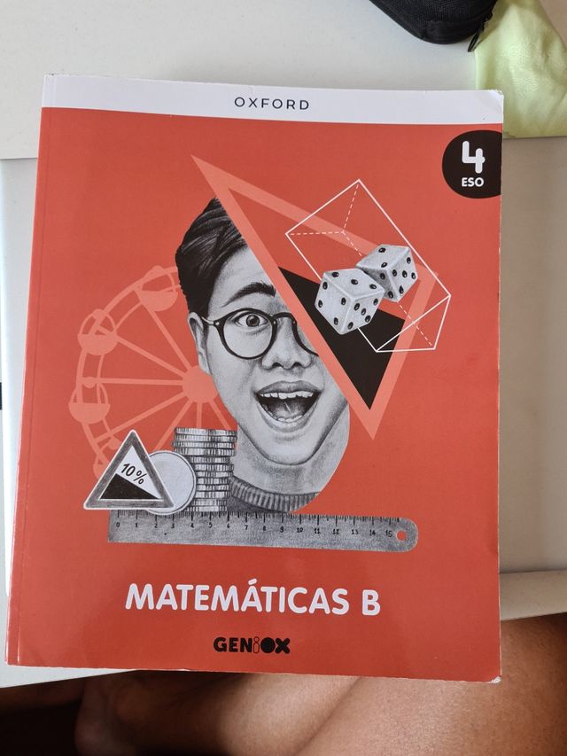 Matemáticas B 4º ESO. Libro del estudiante. GENiOX