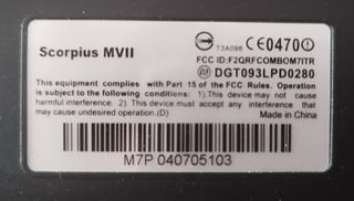 Teclado Trust inalámbrico negro/plata