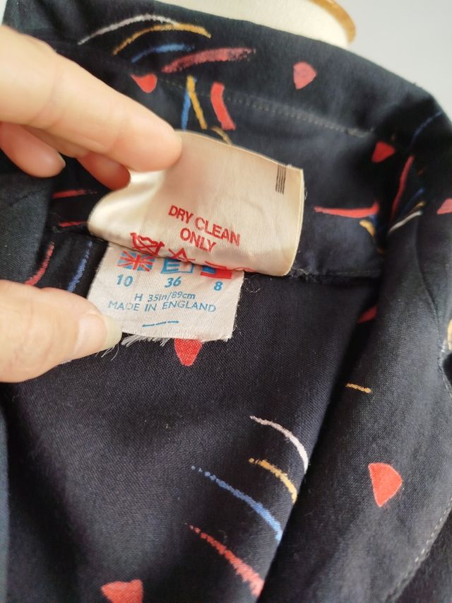 Vestido vintage Simon Jeffrey talla S