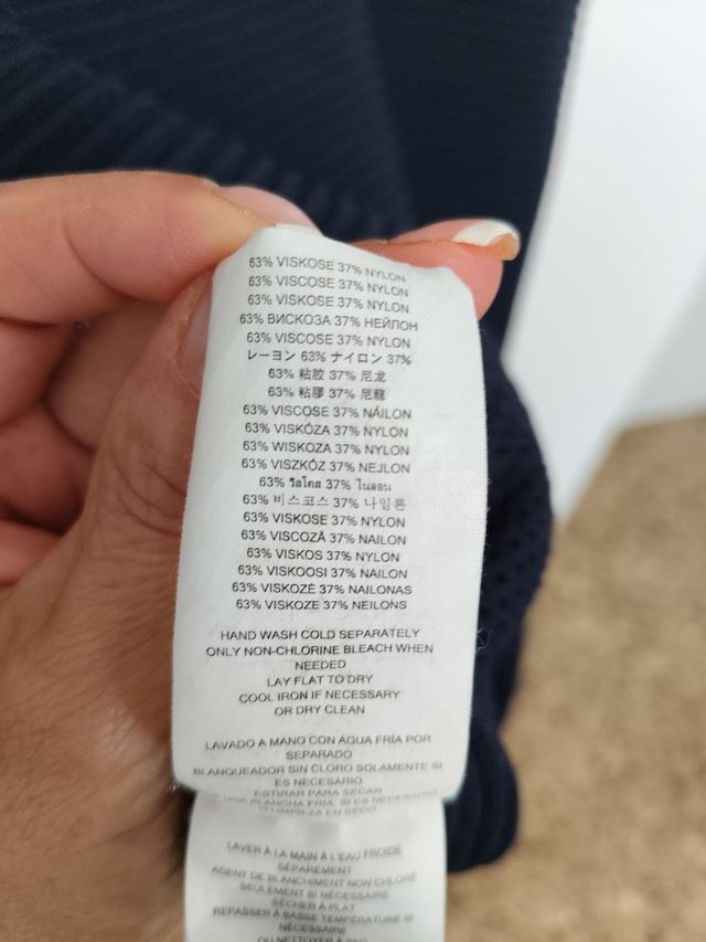 Vestido azul marino Michael Kors