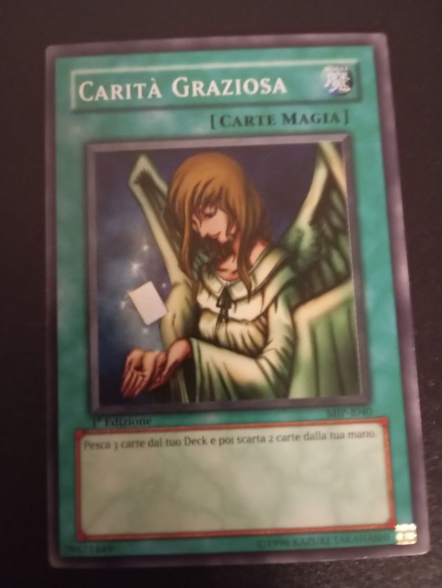 Yu-Gi-Oh! Carità Graziosa 1°Ed super rara MIP ITA