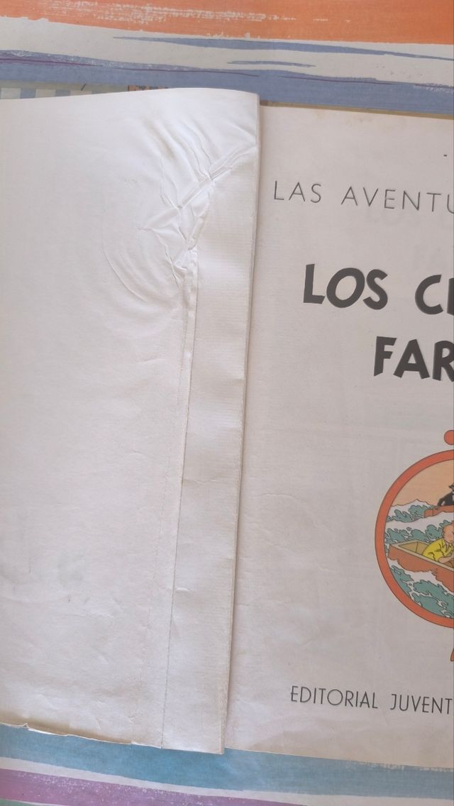 Primera edición Tintin los cigarros del faraon