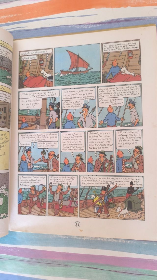 Primera edición Tintin los cigarros del faraon