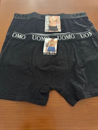 2 bóxers Pesail Uomo M - Nuevos