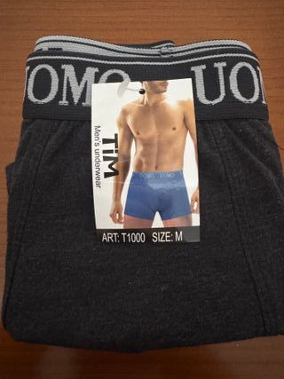 2 bóxers Pesail Uomo M - Nuevos