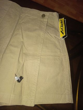 Falda pantalón camel talla S
