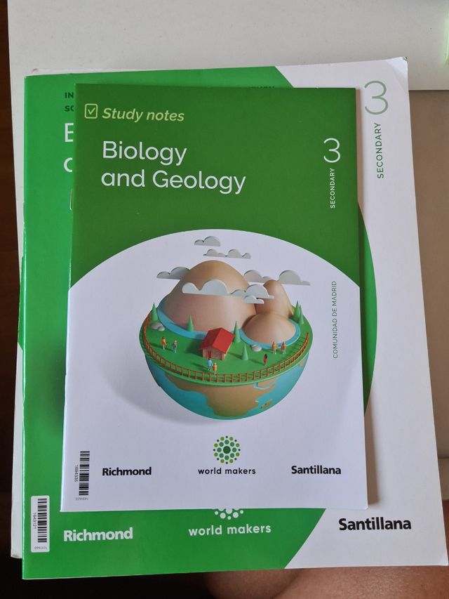 BIOLOGY & GEOLOGY MADRID 3 ESO WORLD MAKERS
