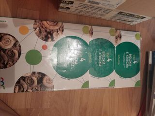 Libros de biología e xeoloxía 4 ESO ANAYA