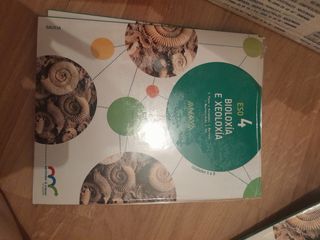 Libros de biología e xeoloxía 4 ESO ANAYA