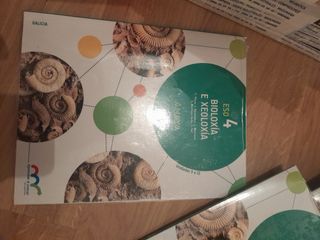 Libros de biología e xeoloxía 4 ESO ANAYA
