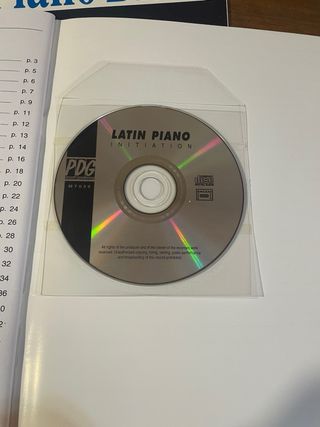 Iniciación al Piano Latino - Libro + CD