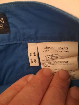 Pantaloni Armani Jeans Blu taglia 44