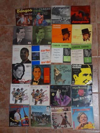 Vinilos Tango: Gardel, Machao + más