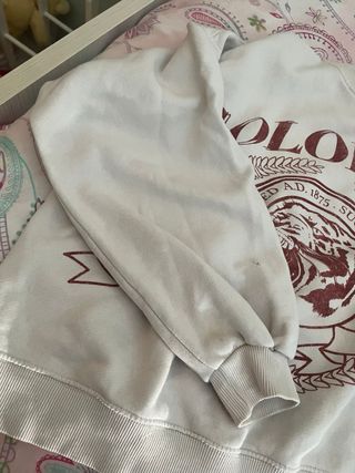 Sudadera tigre beige