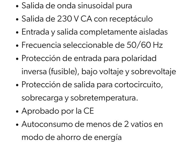 Inversor Onda Pura Cotek SE350-212