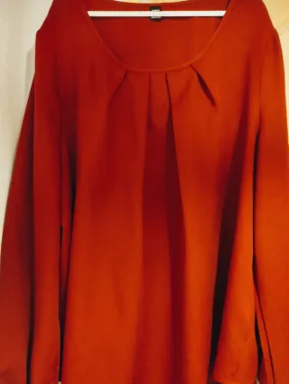 Blusa roja tallas 44-52