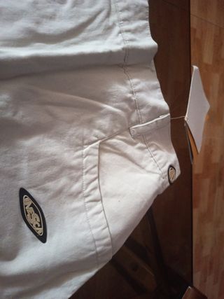 Falda pantalón beige talla S