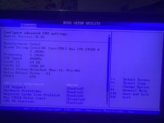 PC ASUS Intel Dual Core E4500 20GB