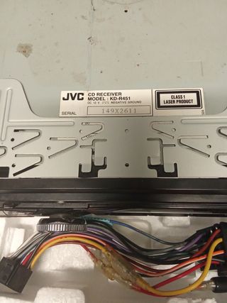 Radio CD JVC KD-R451 coche