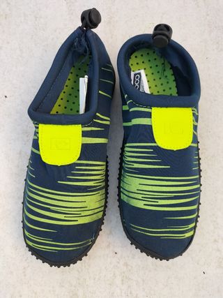 Escarpines NICOBOCO niño/a - Azul/Verde