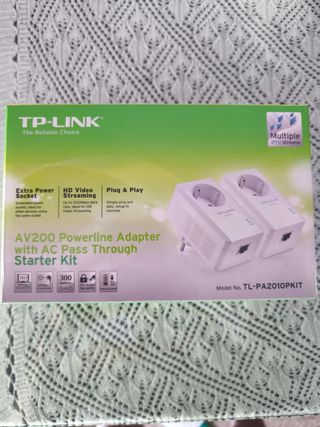 TP-LINK TL-PA2010PKIT - 2 Adaptadores PLC
