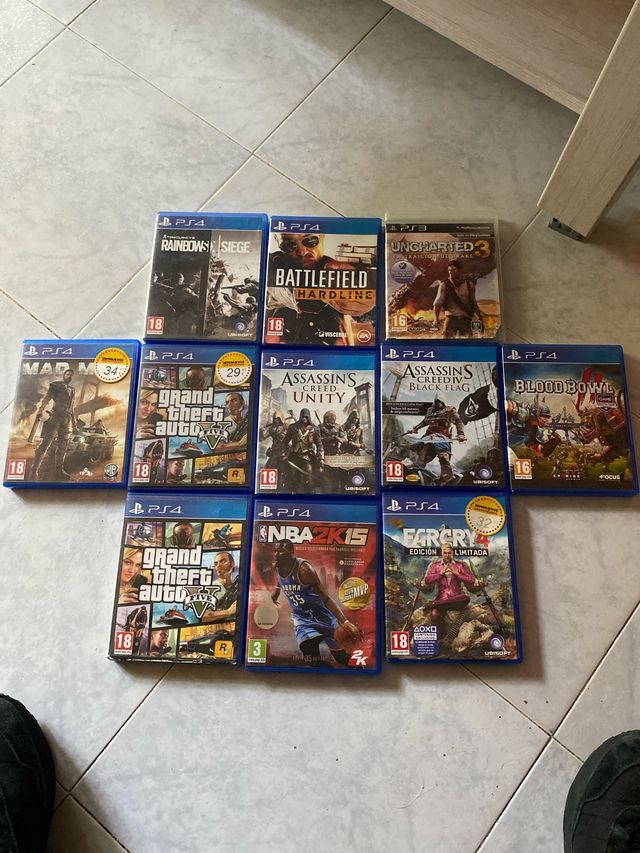 11 Juegos PS4 (PlayStation 4) Variados