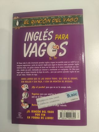 Inglés para vagos - Libro