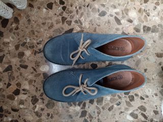 Botines Krips azul marino