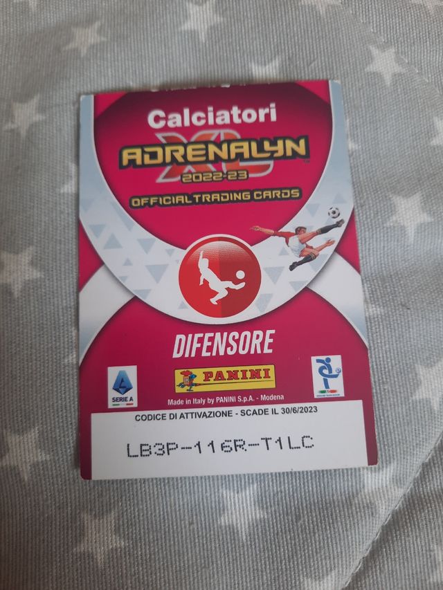 Carta Theo Hernández Adrenalyn XL