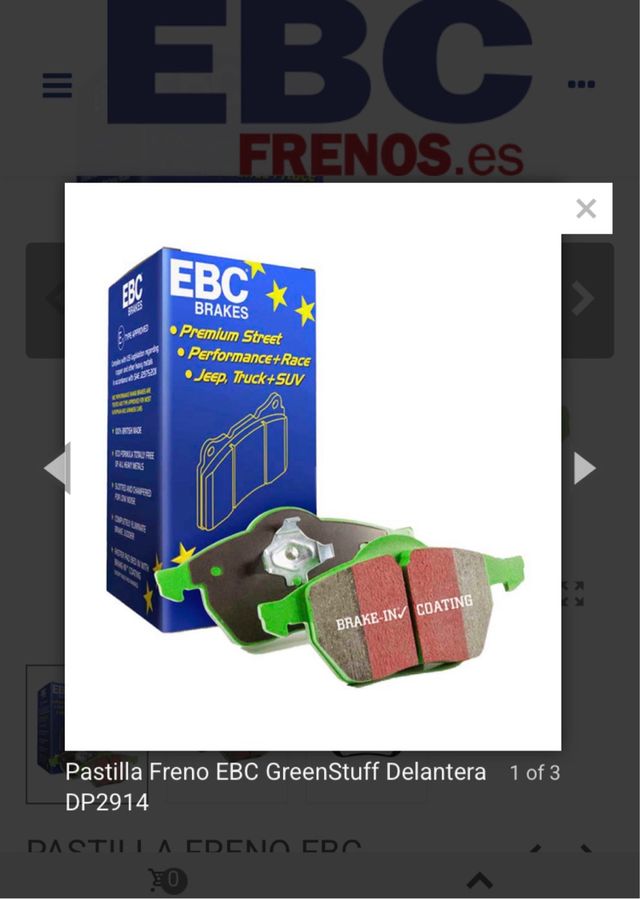EBC Greenstuff E46