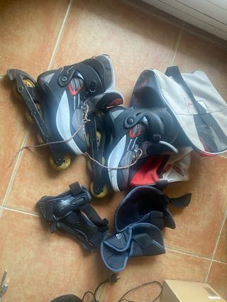 Patines en línea Rollerblade.