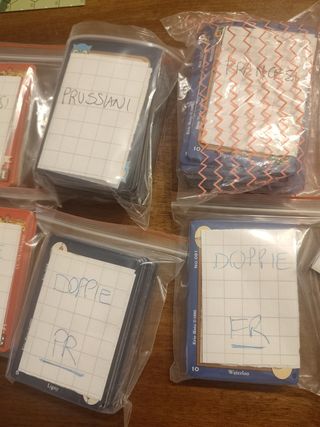 Waterloo Eagles: Gioco carte Napoleone wargame GMT