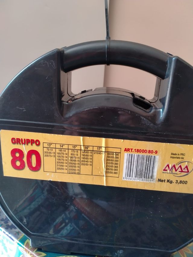 Catene Neve Easy Climb 9mm - Gruppo 80