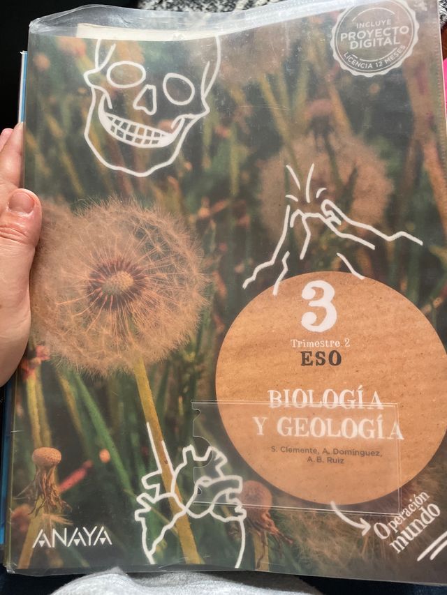 3ESO  libro biologia geologia