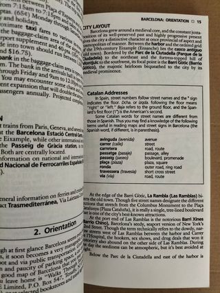 Frommer's comprehensive travel guide. Barcelona 92