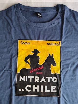 Camiseta Nitrato de Chile - Talla XL