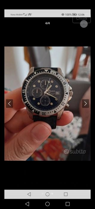 Orologio cadet Cronografo - Cassa e cinturino