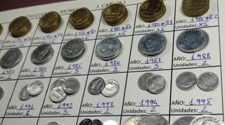 Colección 113 Monedas Juan Carlos I. 1, 2 y 5 pese