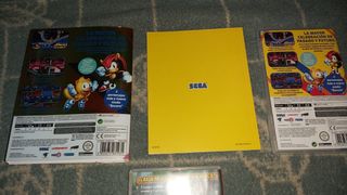 Sonic Mania Plus + Crash Trilogy Switch cajas 