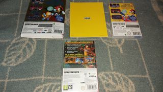 Sonic Mania Plus + Crash Trilogy Switch cajas 