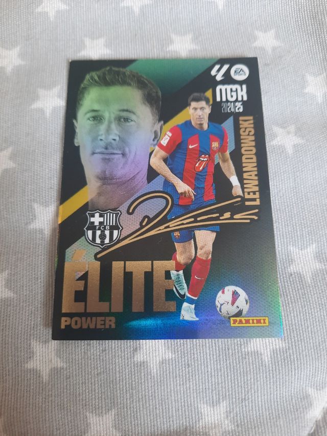Carta Panini Elite Lewandowski