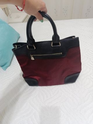 Bolso Bimba y Lola rojo-negro