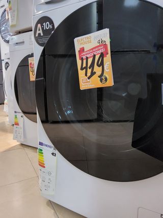 Lavadora LG 9kg F94R56WHS - Blanca