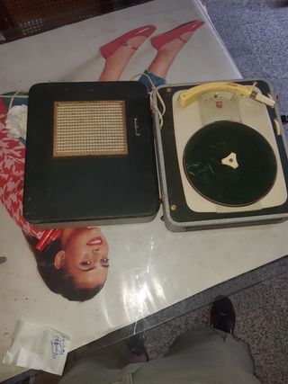 Tocadiscos Portátil Vintage