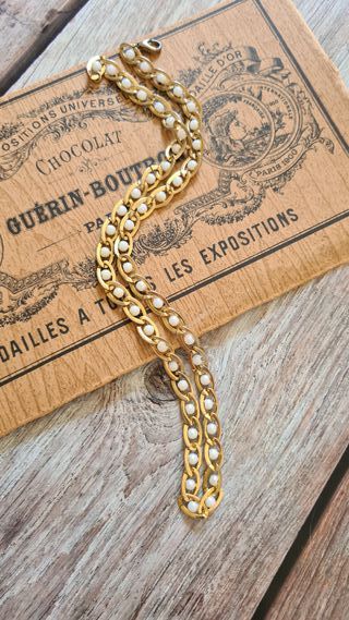 Collana Vintage Placcata Oro 